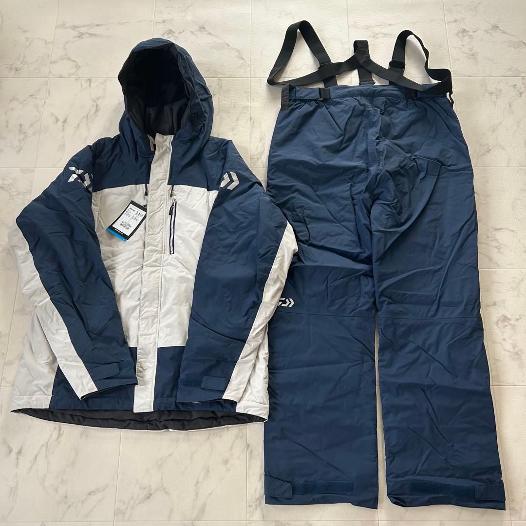 【新品未使用】ダイワレインマックス ハイパーハイロフトウィンタースーツ XL