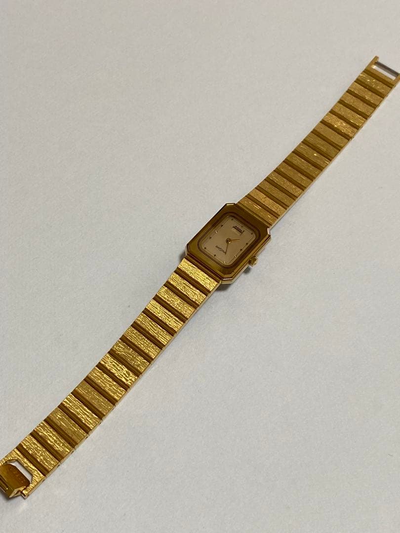 未使用★RADO ラドー DIASTAR ゴールド クォーツ レディース 腕時計