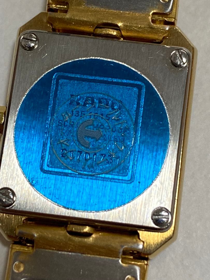 未使用★RADO ラドー DIASTAR ゴールド クォーツ レディース 腕時計