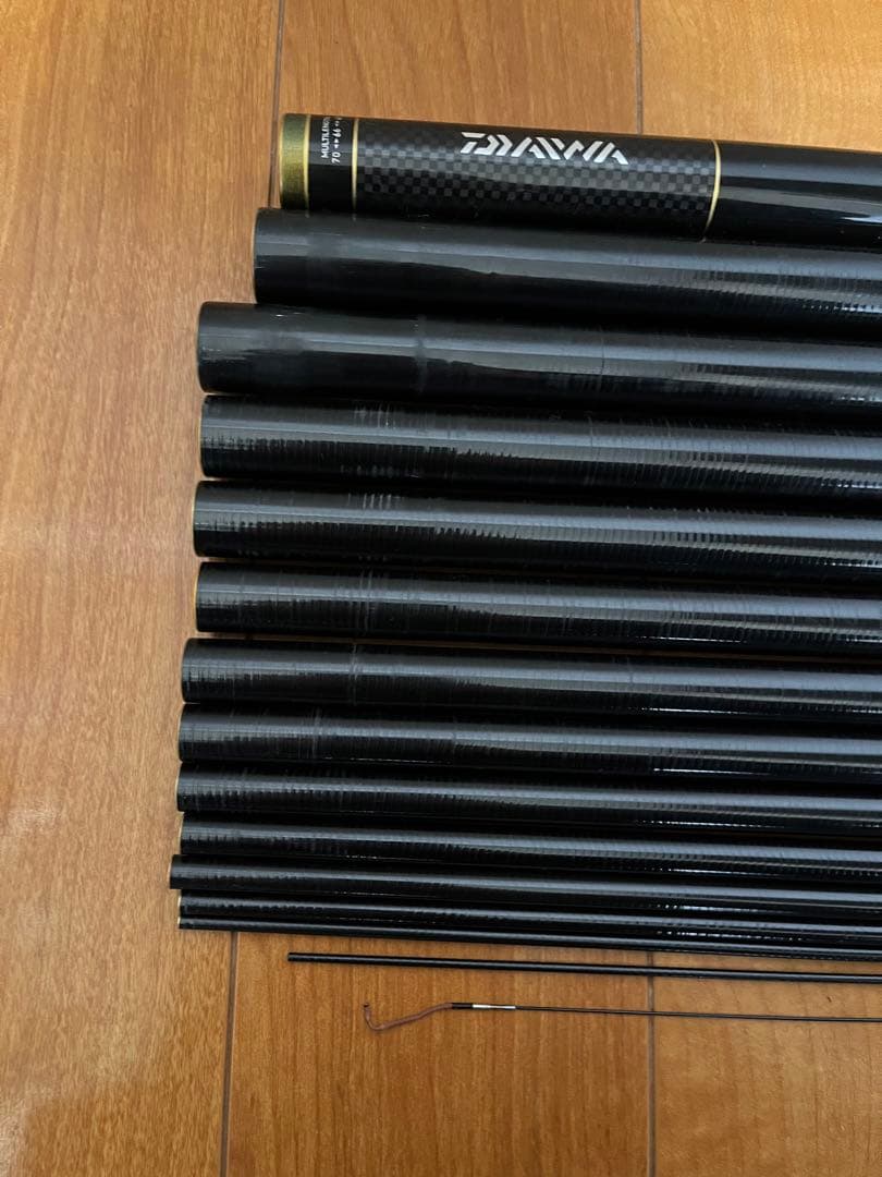 中古 Daiwa 早春 硬調 70M ダイワ 渓流竿 竿袋付き