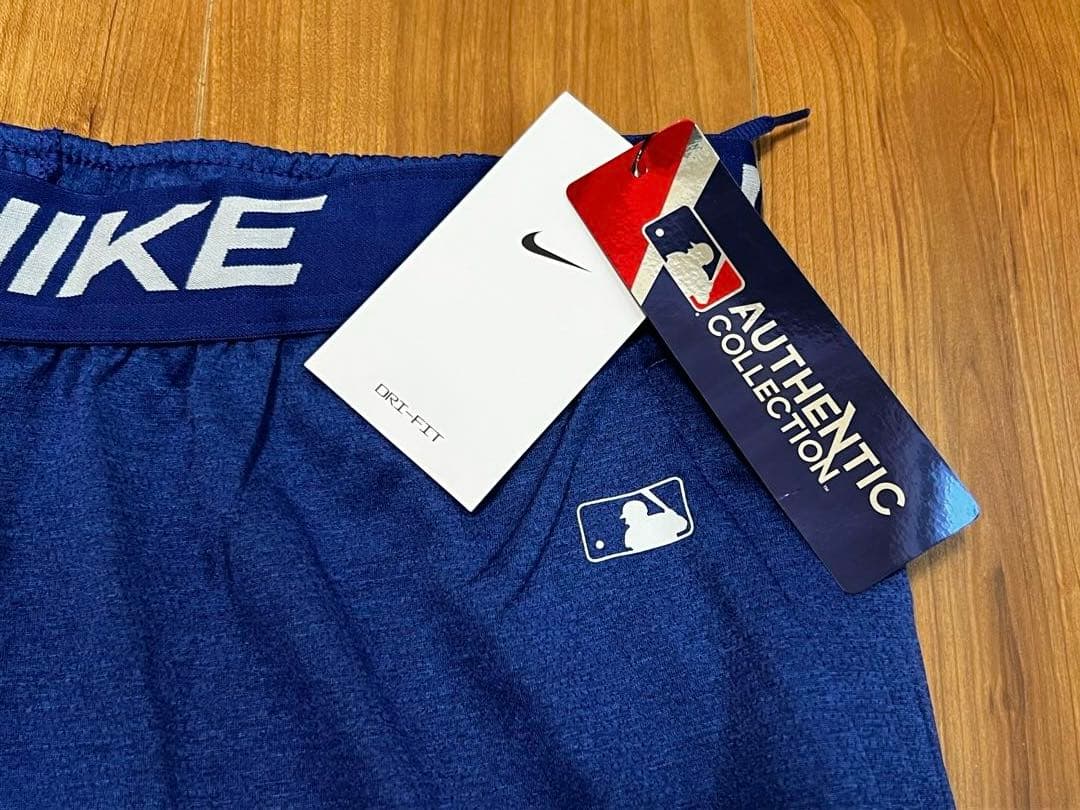 大谷選手着用品 ドジャース練習用公式ショートパンツ サイズM 新品タグ付