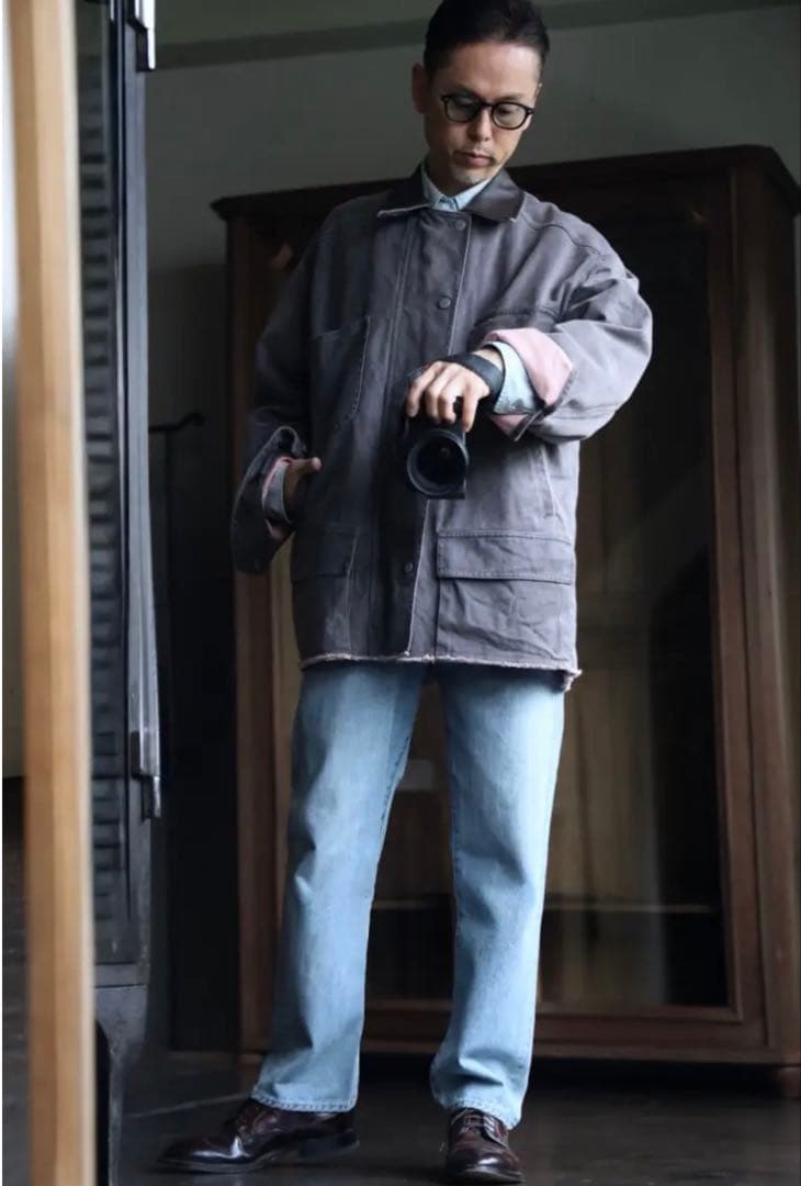 【サイズ2】YOKE COTTON CUTOFF COVERALL