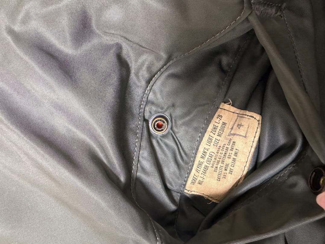 実物　60s l-2b us Air Force army