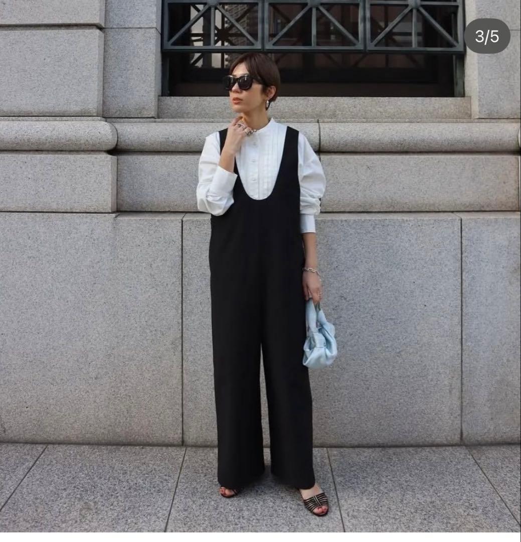 美品✨machatt_Uネックオールインワン