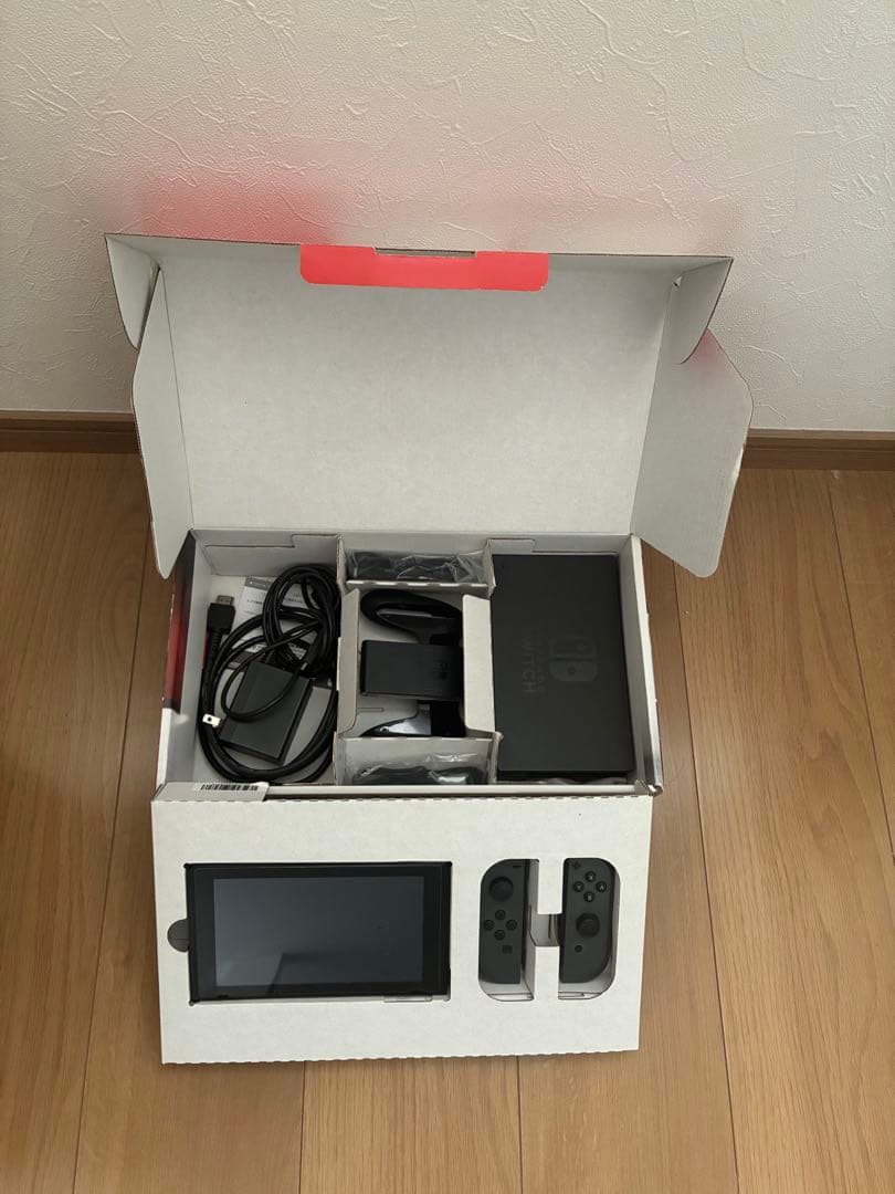 Nintendo Switch Joy-Con グレー＋ブルーネオンイエロー