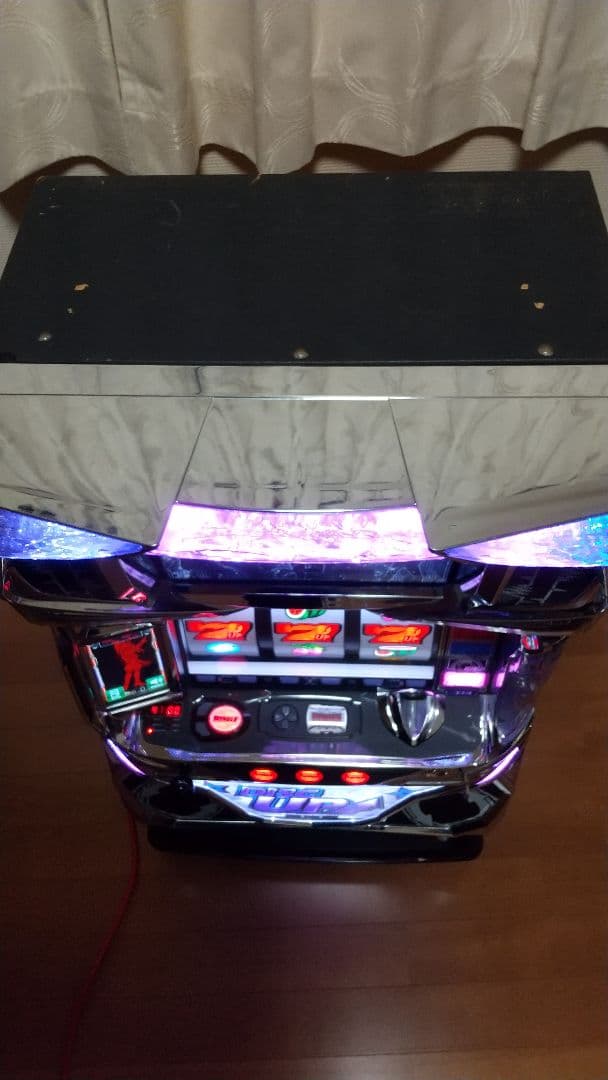 パチスロ実機　5号機　ディスクアップ　DISK UP　スロット　不要機付き