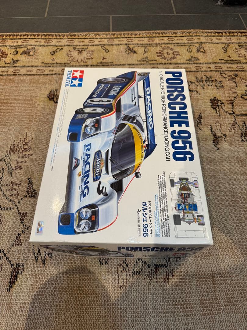 OP付き 未組立 タミヤ 1/10 電動RC ポルシェ PORSCHE 956