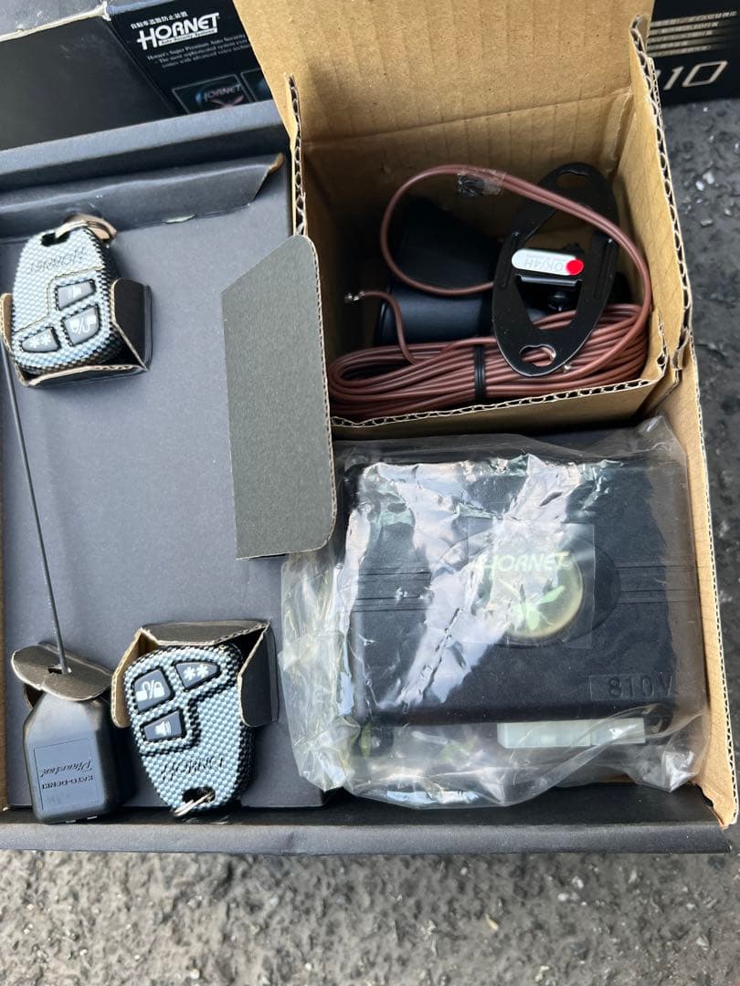 最終値下げ　HORNET V810 ホーネット セキュリティ 新品未使用品