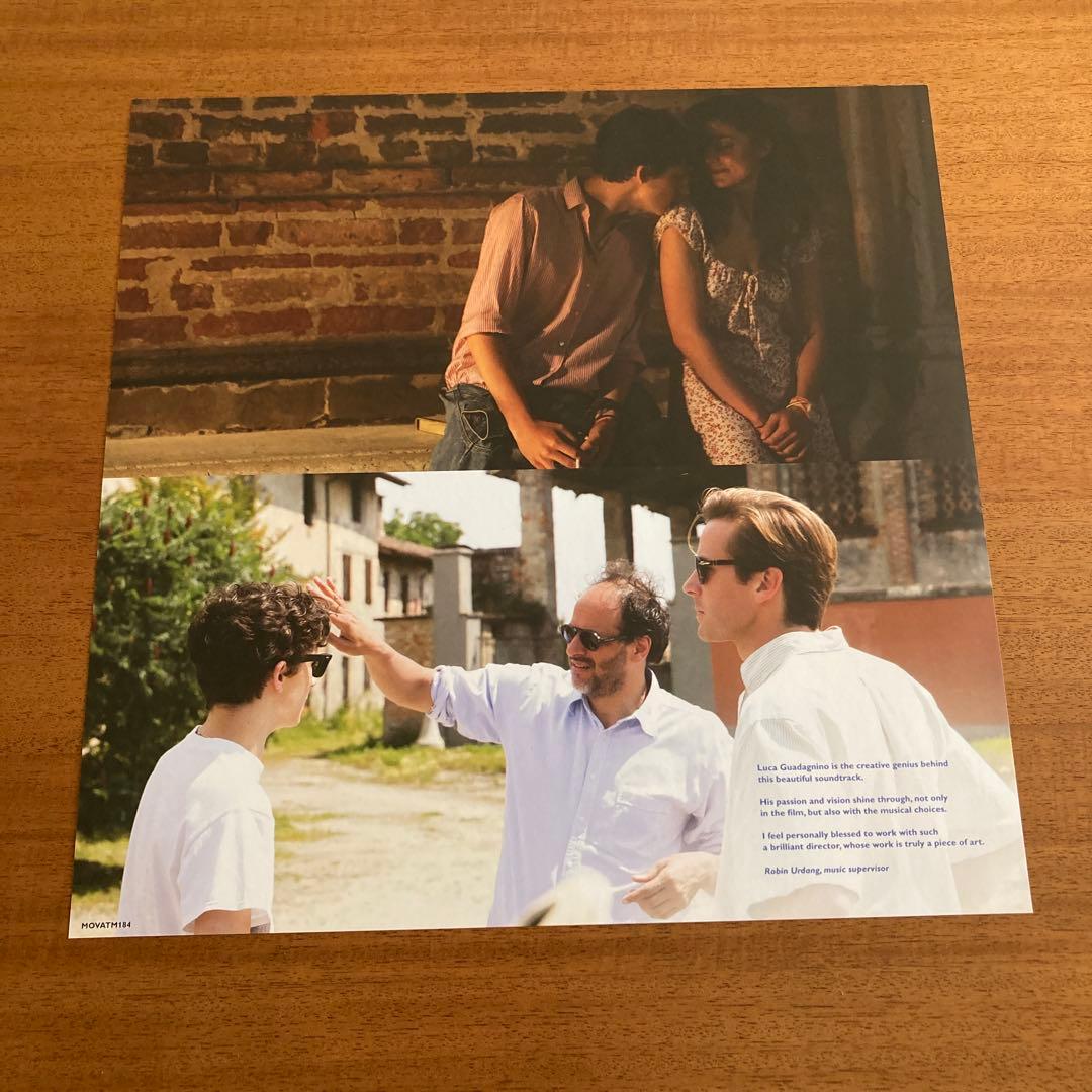 Call Me By Your Name☆君の名前で僕を呼んで ☆レコード
