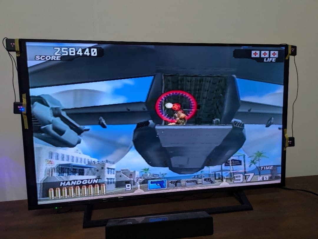 【動作確認済】EMS TOPGUN ⅲ 液晶対応 ワイヤレス ガンコン