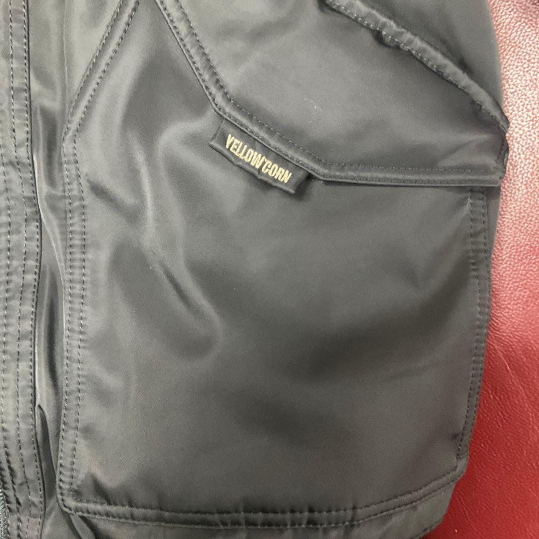 【美品】YELLOW CORN ウィンタージャケット　ブラック