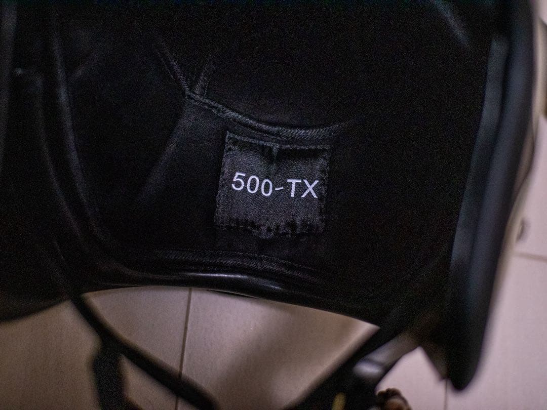 M 極小帽体　500tx スモールジェット　アイボリーエイジング黒フレア