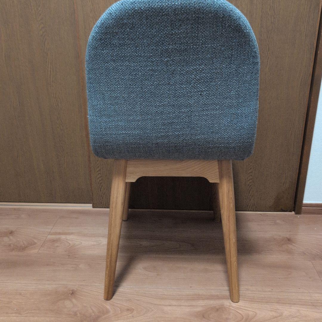 【チョコミント】IDEE チェア グレー　1脚