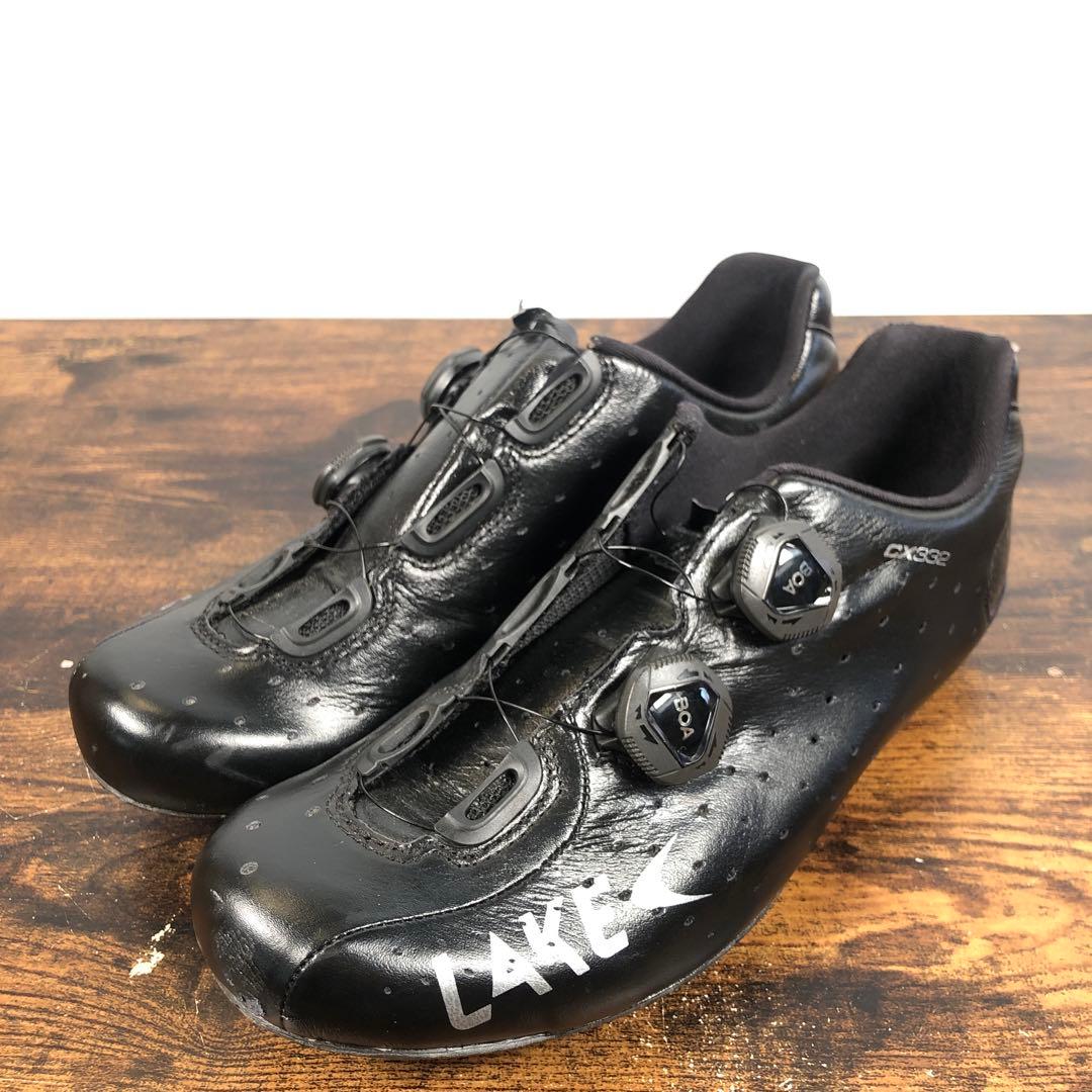 Lake CX332 サイクリングシューズ カンガルー革 26.5~27.0cm