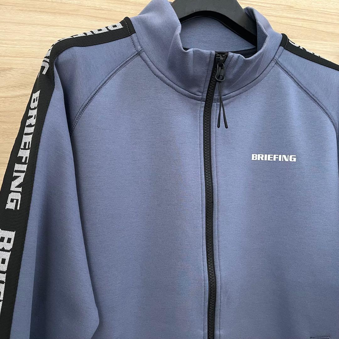 極美品★70,400円 メンズL ブリーフィング サイドロゴセットアップ 上下