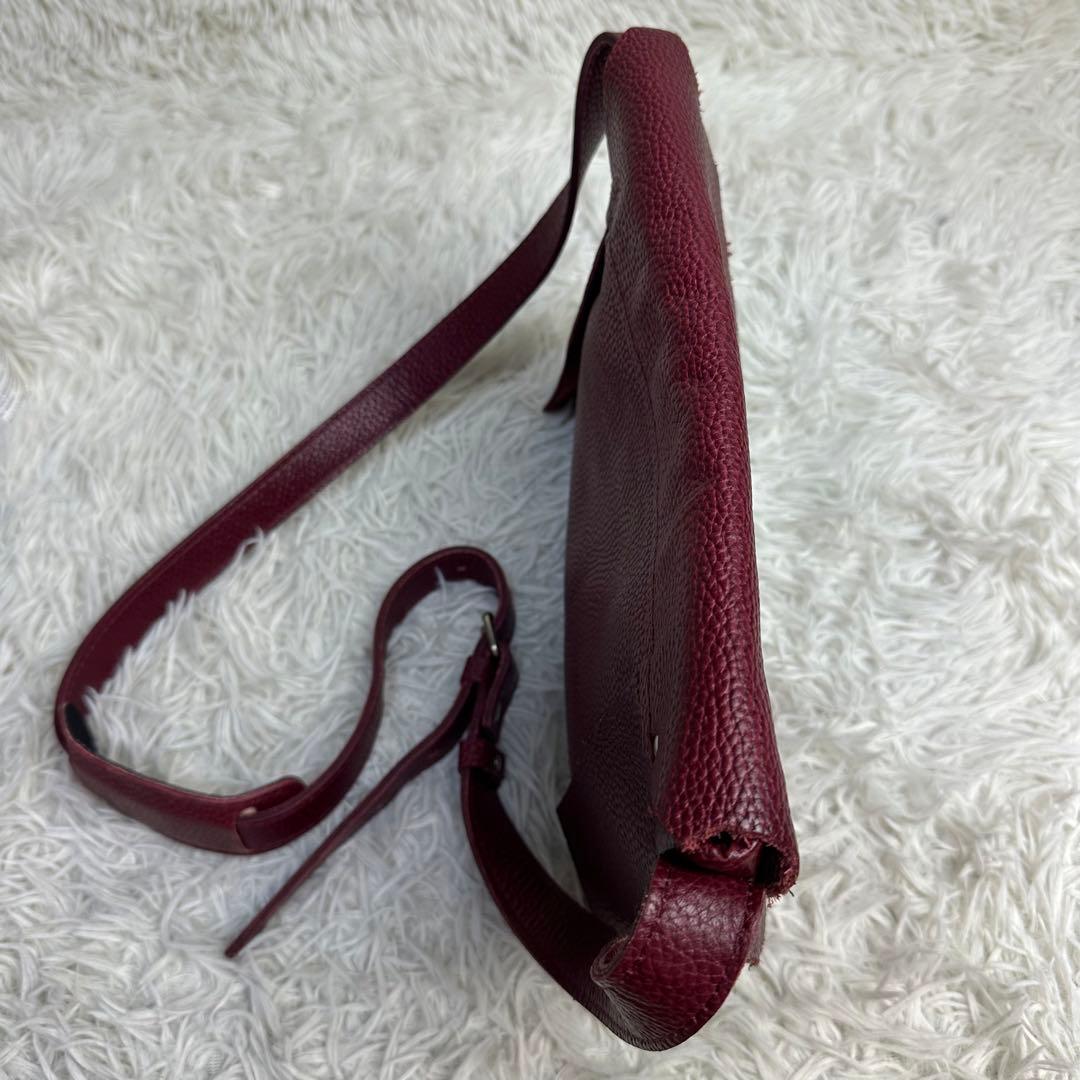 ポーター バーガンディ レザー ショルダーバッグ 京急百貨店共同開発 吉田カバン