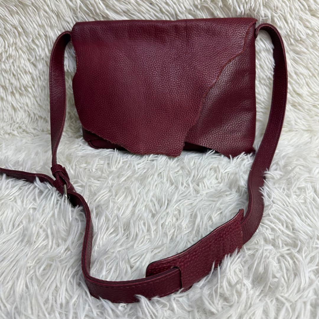 ポーター バーガンディ レザー ショルダーバッグ 京急百貨店共同開発 吉田カバン