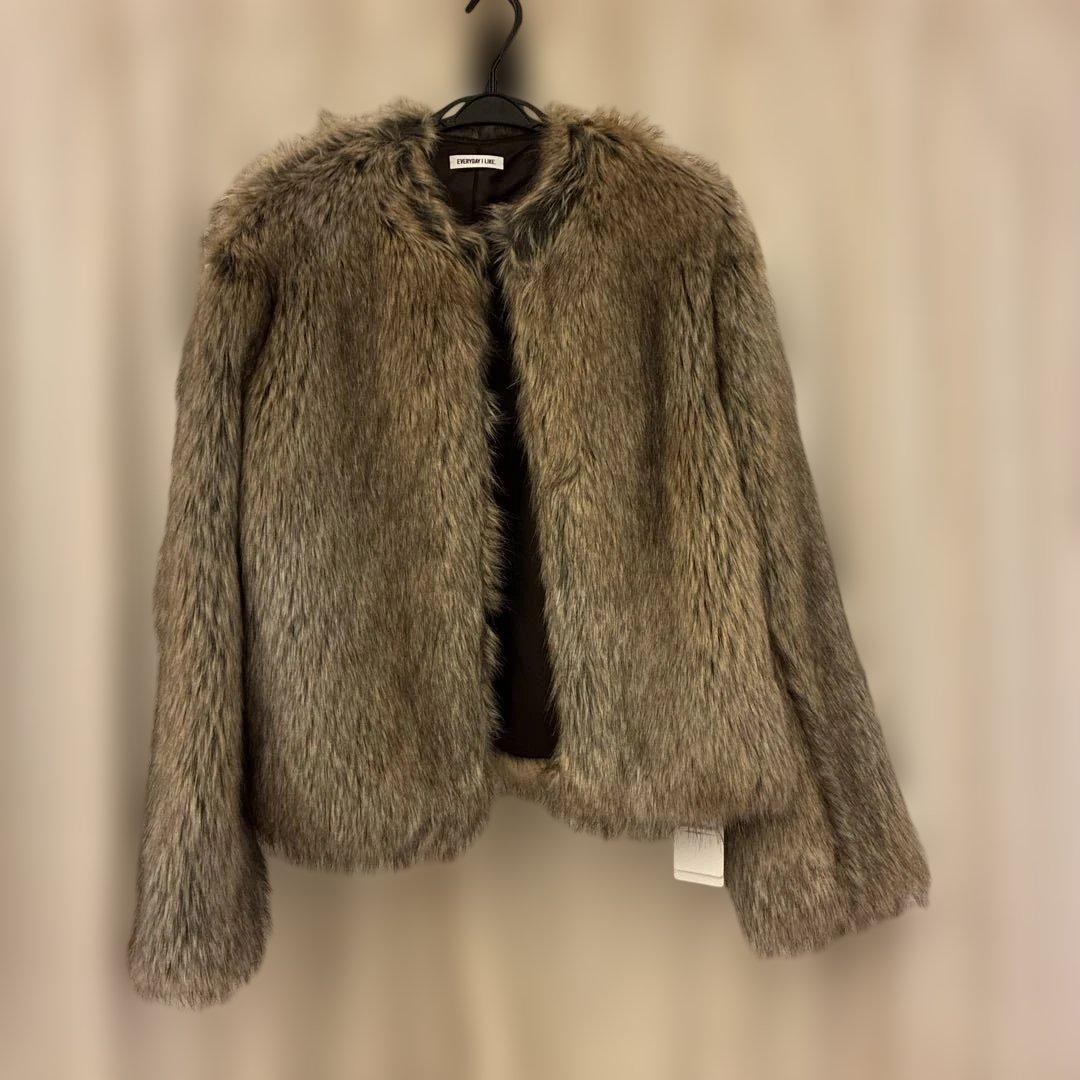 新品　ドゥーズィエムクラス　Jane fur ジャケット