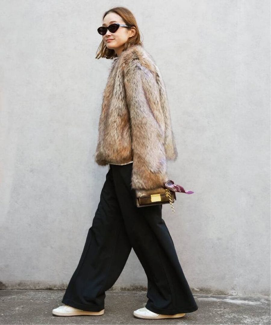 新品　ドゥーズィエムクラス　Jane fur ジャケット