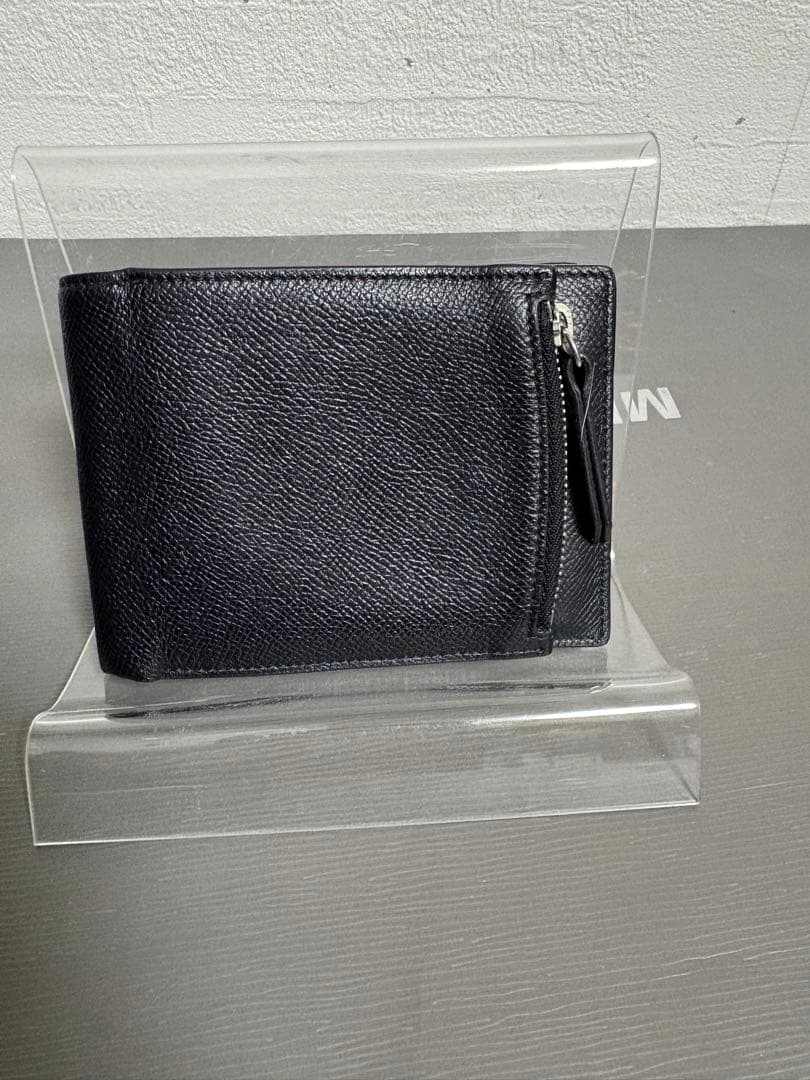 #メゾンマルジェラ MAISON MARGIELA 二つ折り財布 黒 美品