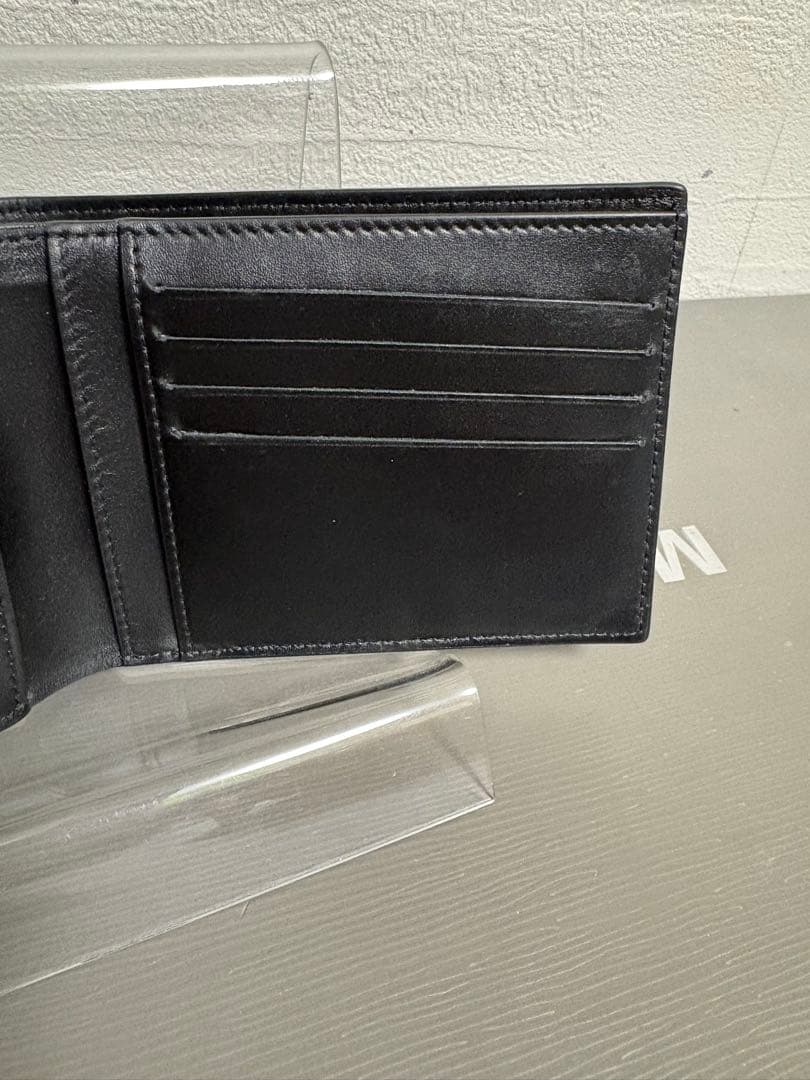 #メゾンマルジェラ MAISON MARGIELA 二つ折り財布 黒 美品