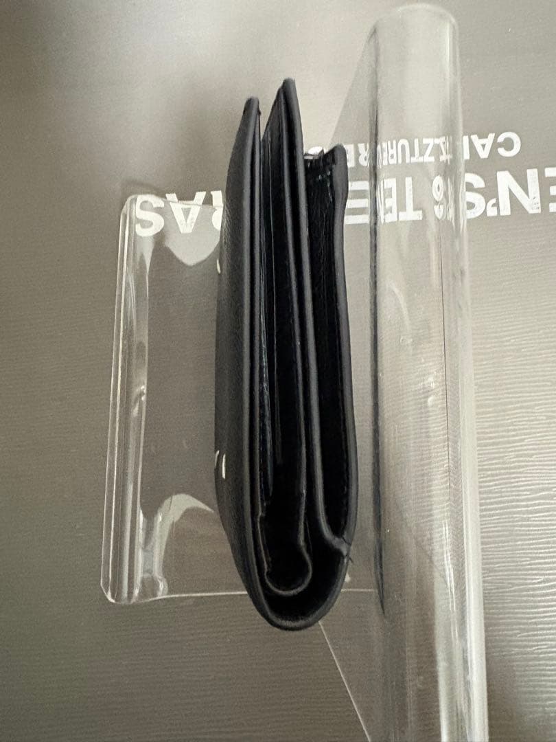 #メゾンマルジェラ MAISON MARGIELA 二つ折り財布 黒 美品