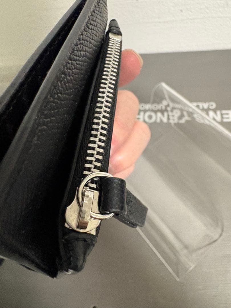 #メゾンマルジェラ MAISON MARGIELA 二つ折り財布 黒 美品