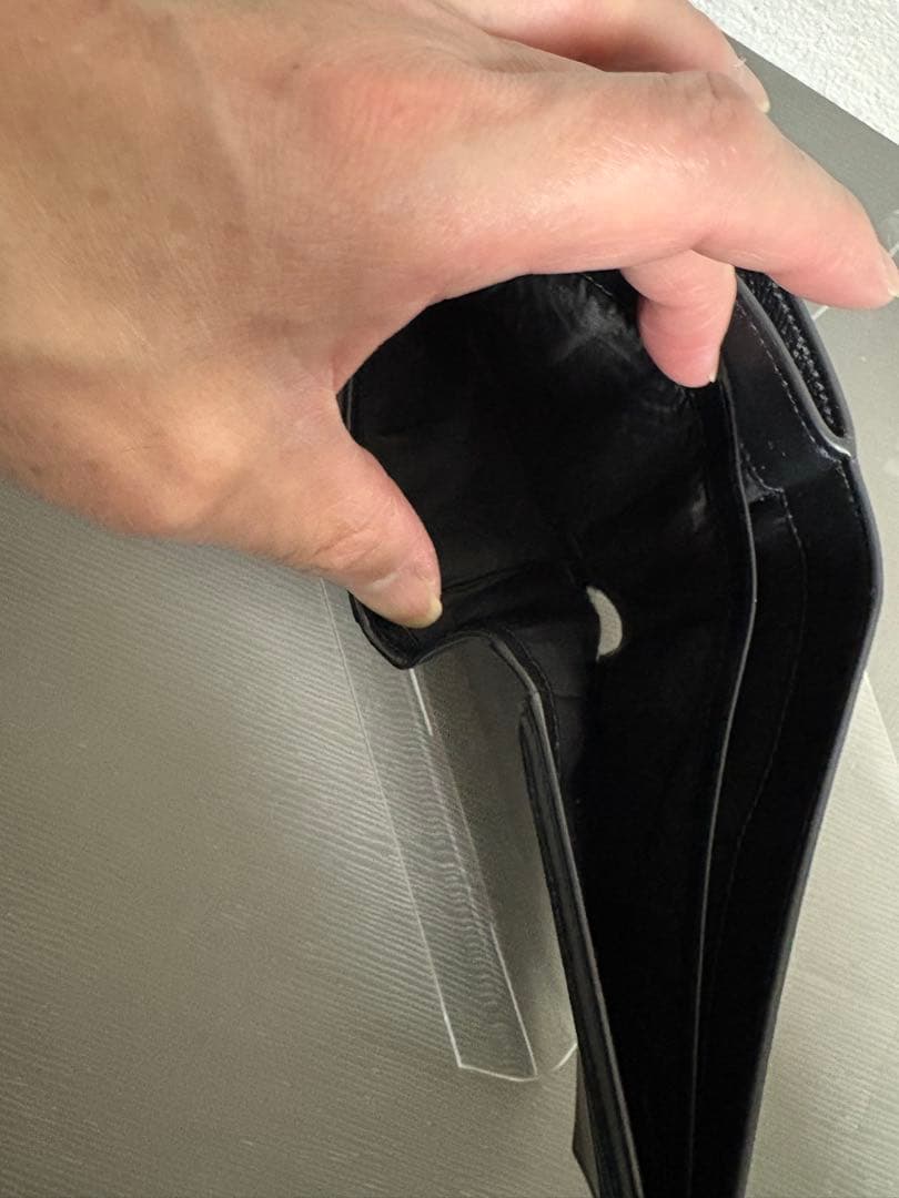 #メゾンマルジェラ MAISON MARGIELA 二つ折り財布 黒 美品