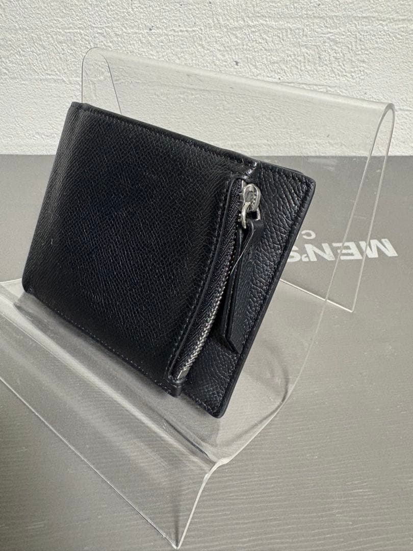 #メゾンマルジェラ MAISON MARGIELA 二つ折り財布 黒 美品