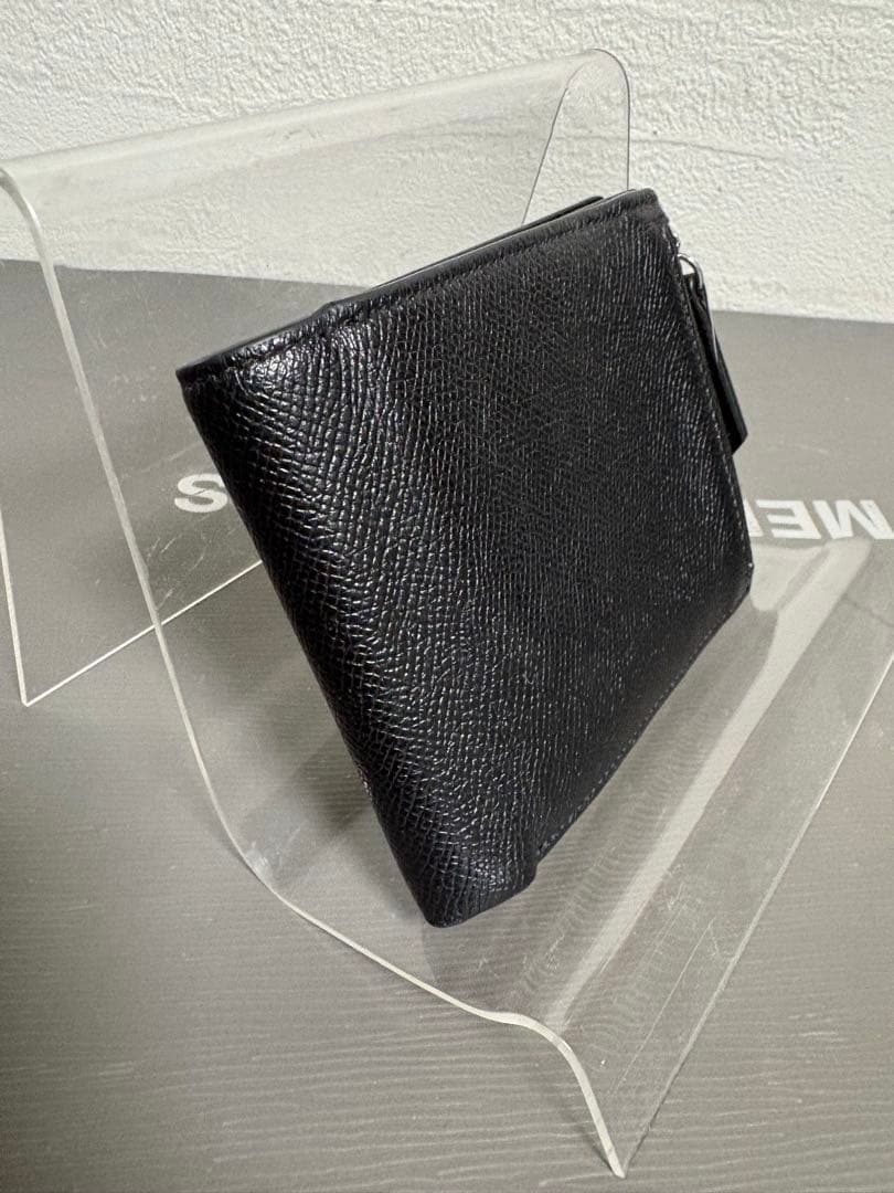 #メゾンマルジェラ MAISON MARGIELA 二つ折り財布 黒 美品