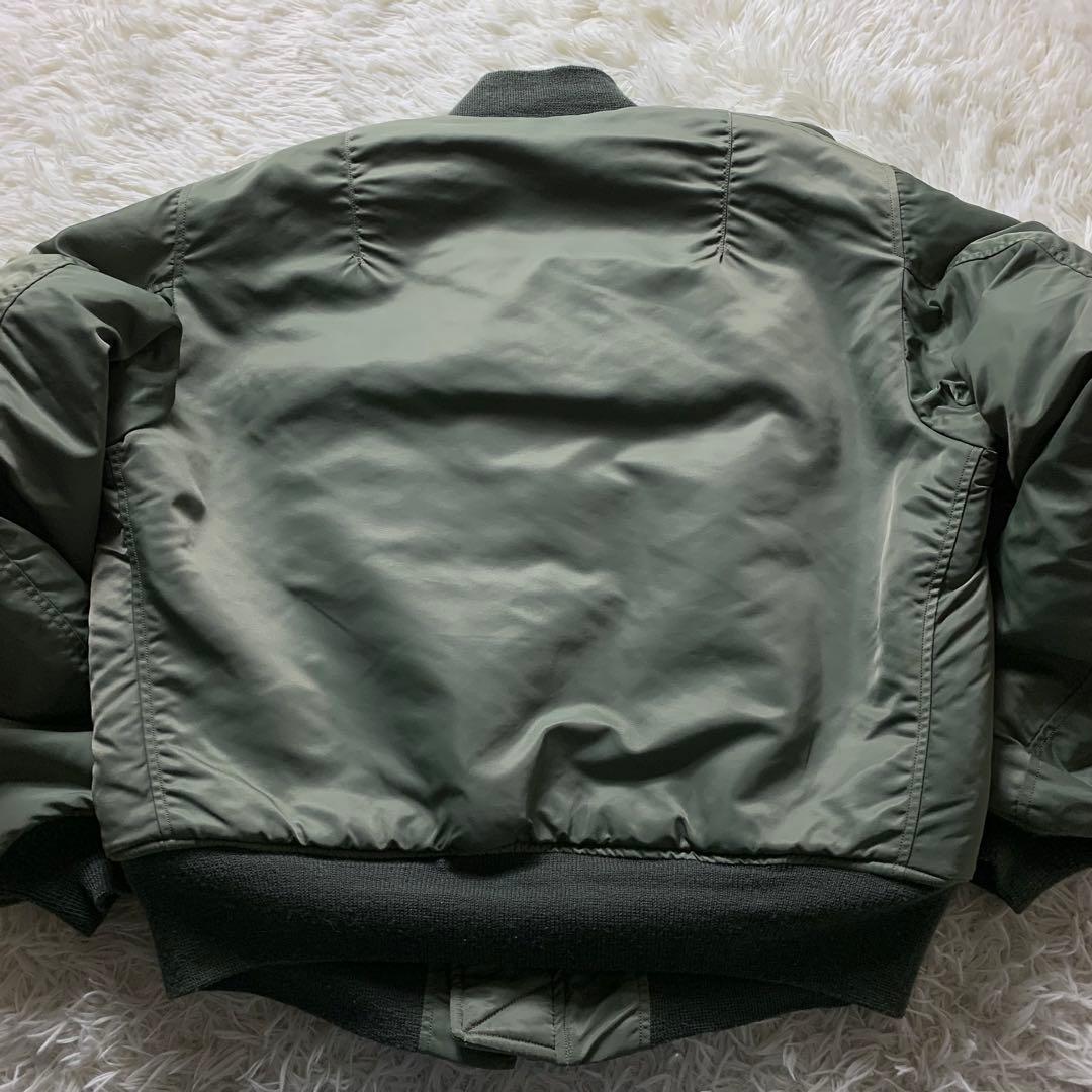 マ*ン様 初期品番■バズリクソンズ フライトジャケット MA-1 M品番　カーキ