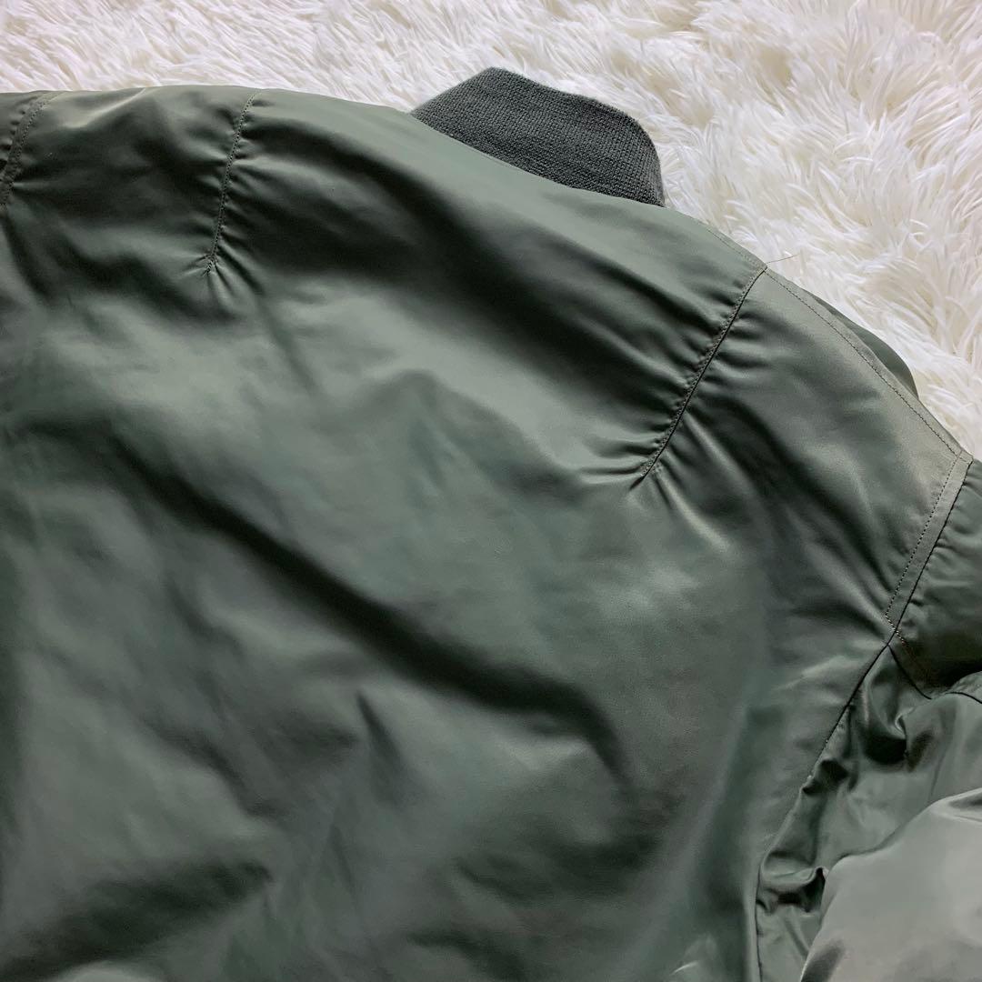 マ*ン様 初期品番■バズリクソンズ フライトジャケット MA-1 M品番　カーキ