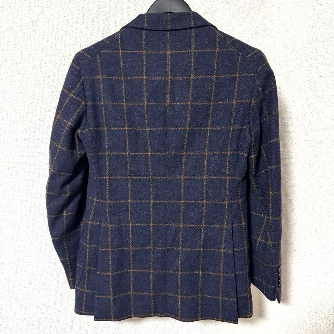 TAGLIATORE タリアトーレ ネイビー チェック柄 テーラードジャケット