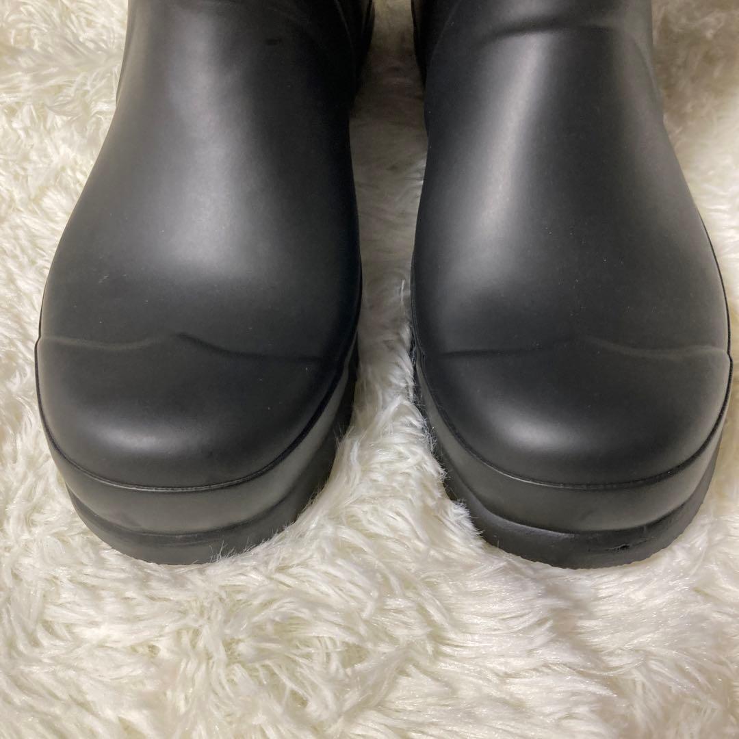 新品未使用HUNTER ブラック 長靴 バックル付き27cm