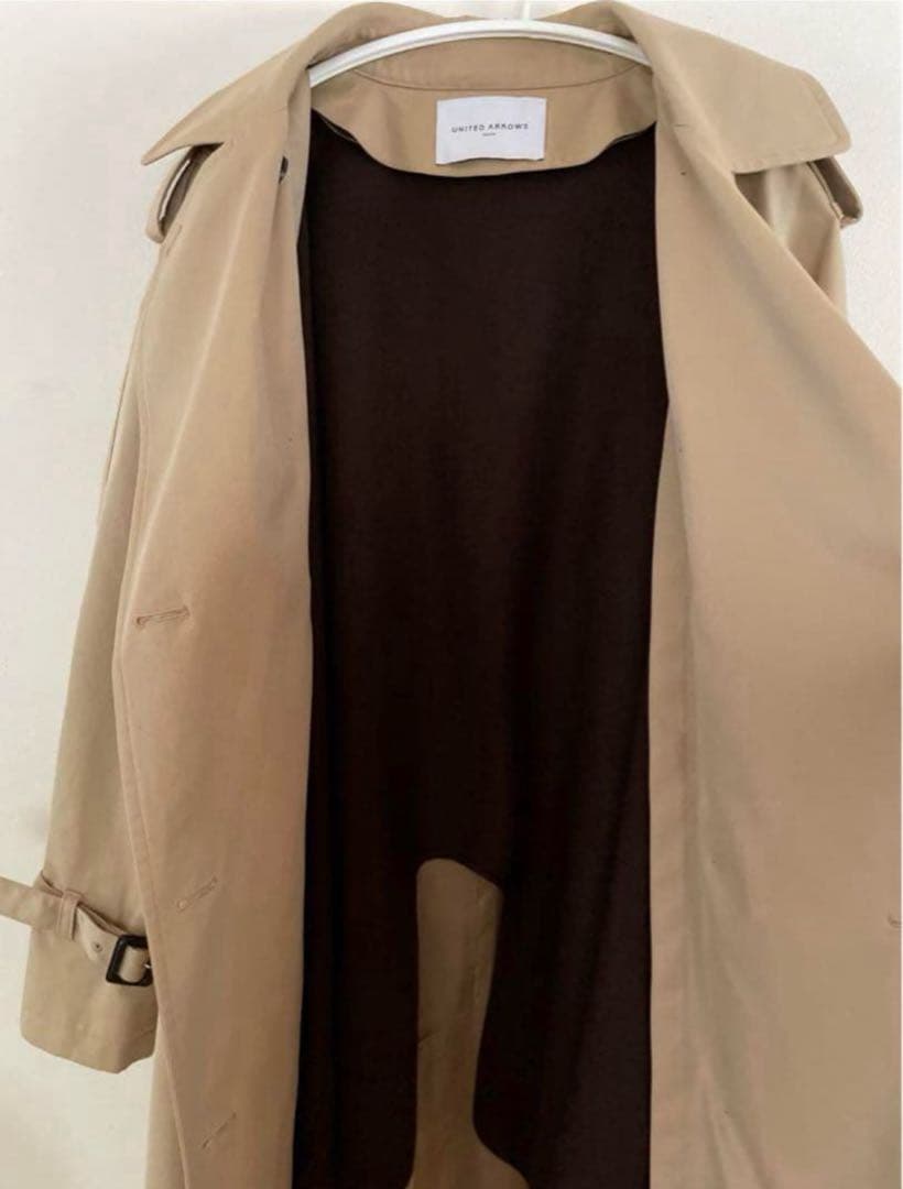 ユナイテッドアローズUWSCビッグトレンチコート34 UNITED ARROWS