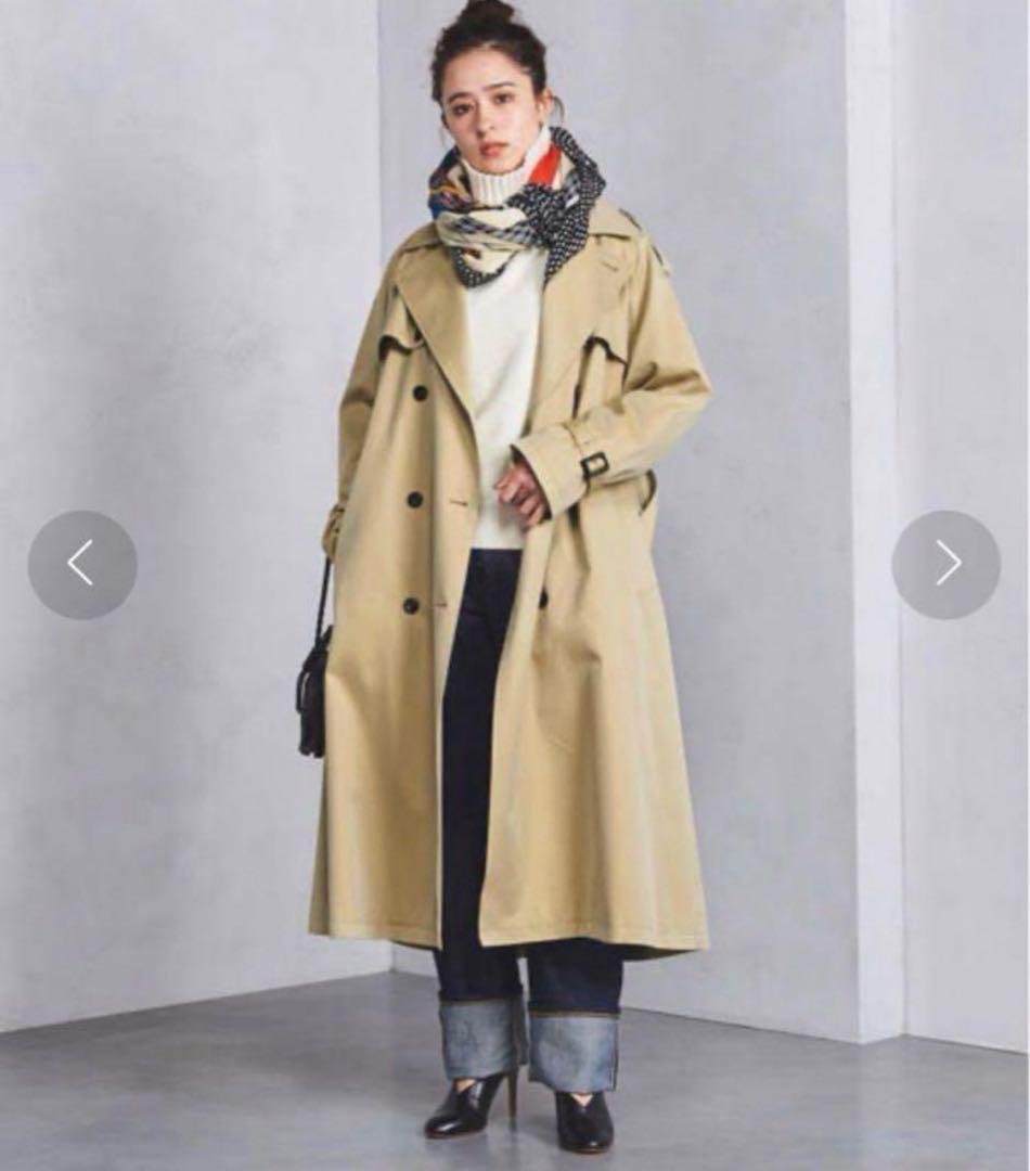 ユナイテッドアローズUWSCビッグトレンチコート34 UNITED ARROWS