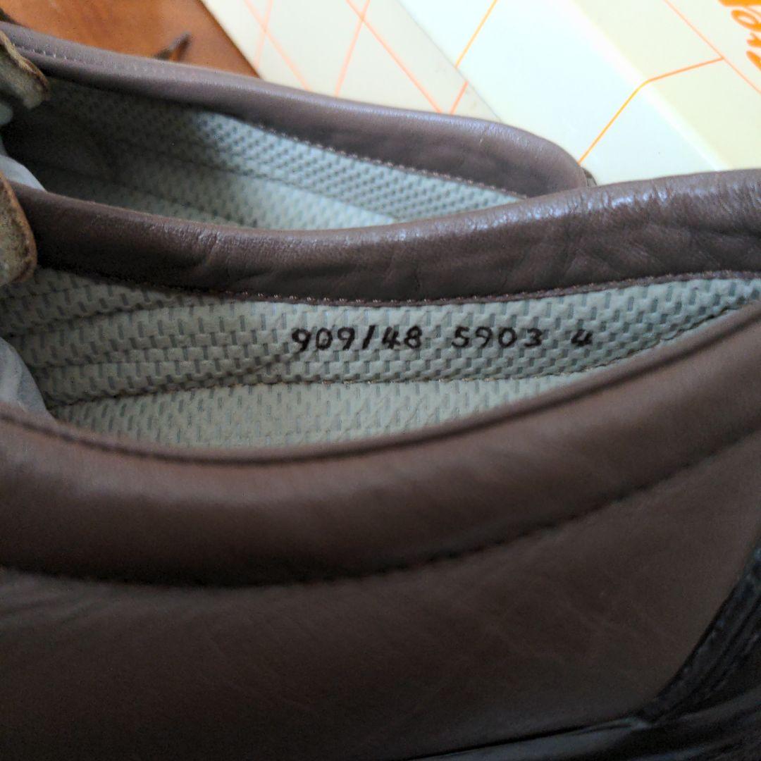 ハッシュパピー レディース靴 5903 24cm EEE オリーブ色