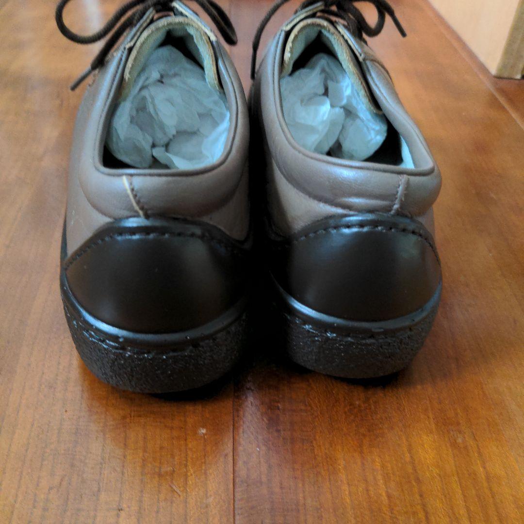 ハッシュパピー レディース靴 5903 24cm EEE オリーブ色