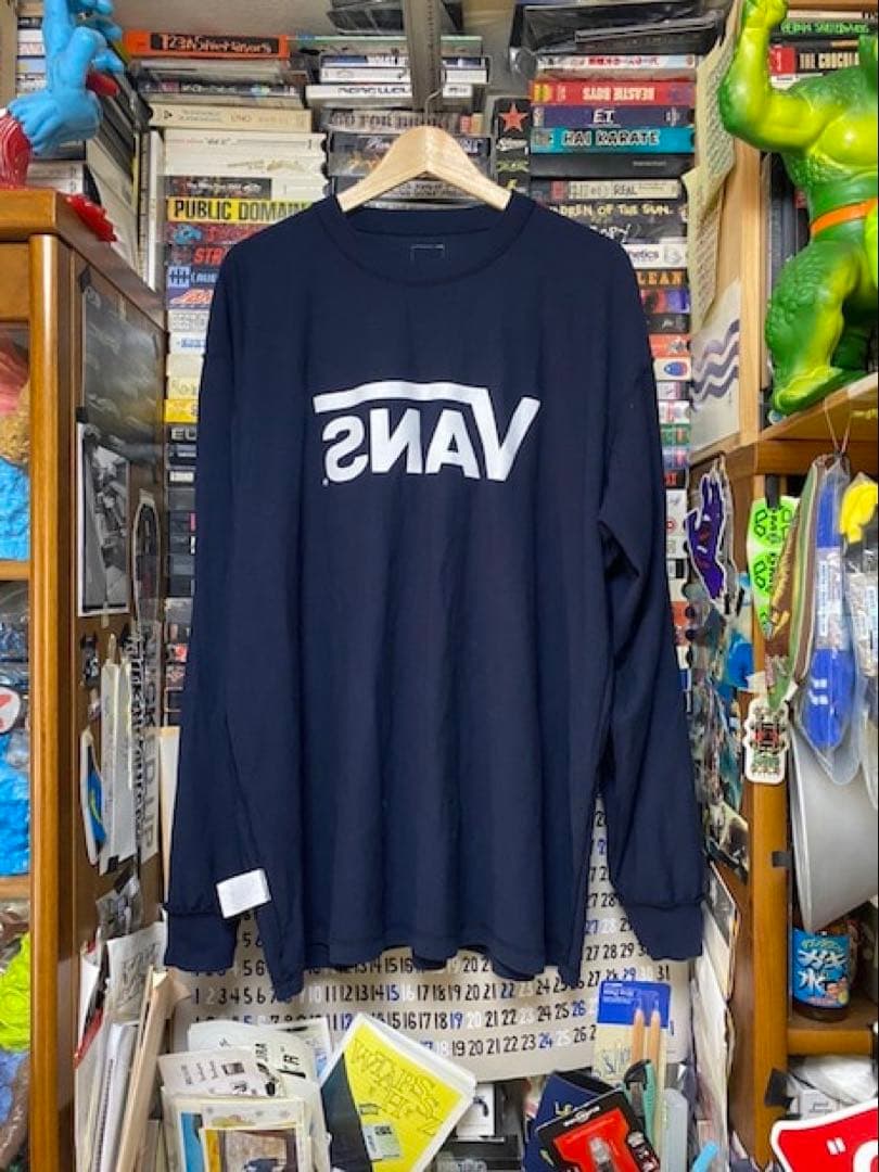 BEAMS A.H × VANS XXL NAVY SSZ ロンT ビームス