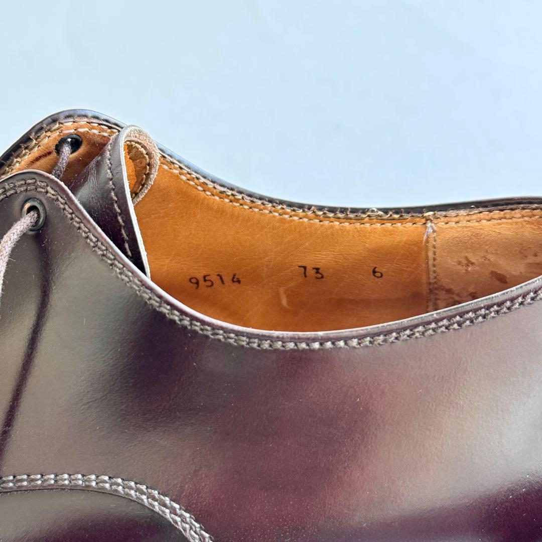 G.M.ENDLESS GMエンドレス Uチップレザーシューズ サイズ6