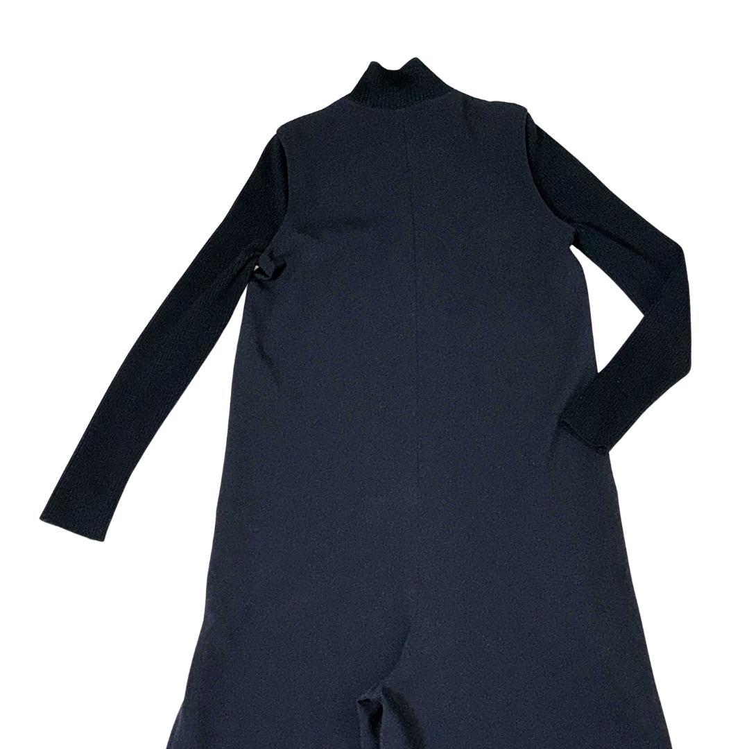 ★極美品★ ENFOLD エンフォルド オールインワン ブラック ニット 36