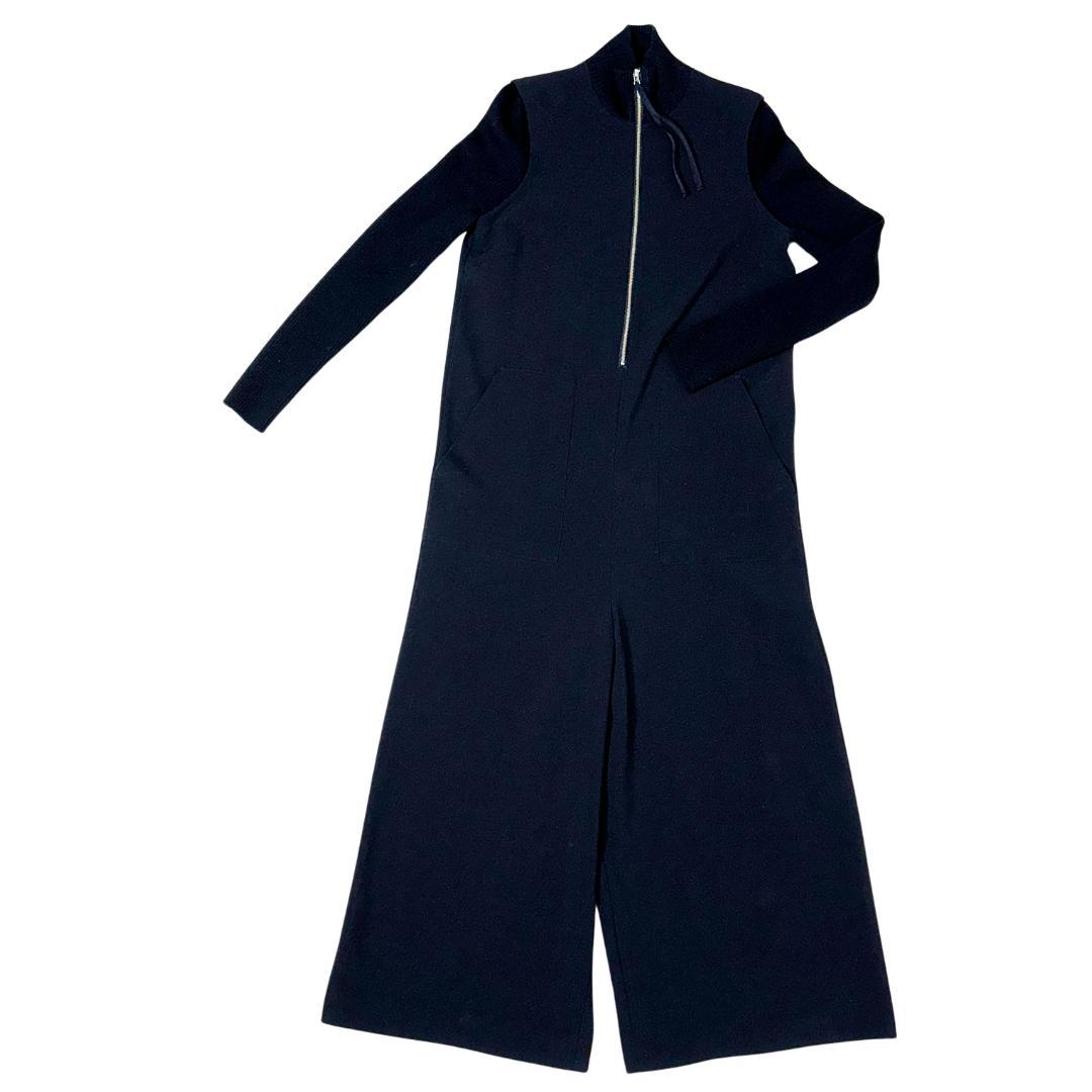 ★極美品★ ENFOLD エンフォルド オールインワン ブラック ニット 36