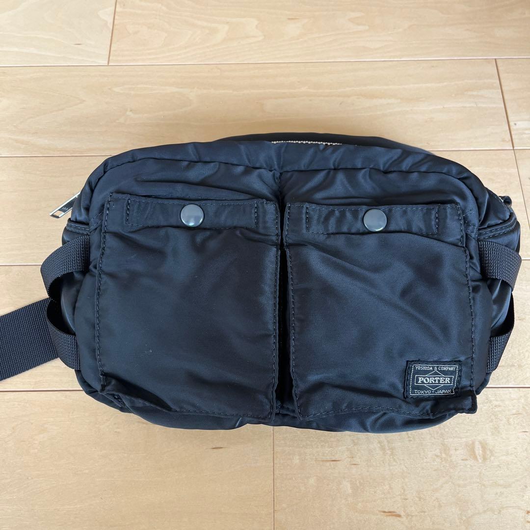 PORTER タンカー　ボディバッグ　ショルダーバッグ　ブラック
