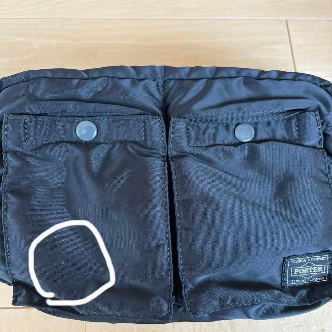 PORTER タンカー　ボディバッグ　ショルダーバッグ　ブラック