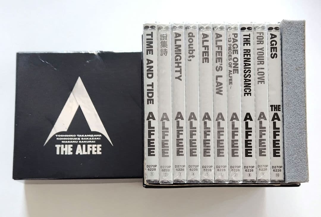 THE ALFEE アルフィー CD BOX 10