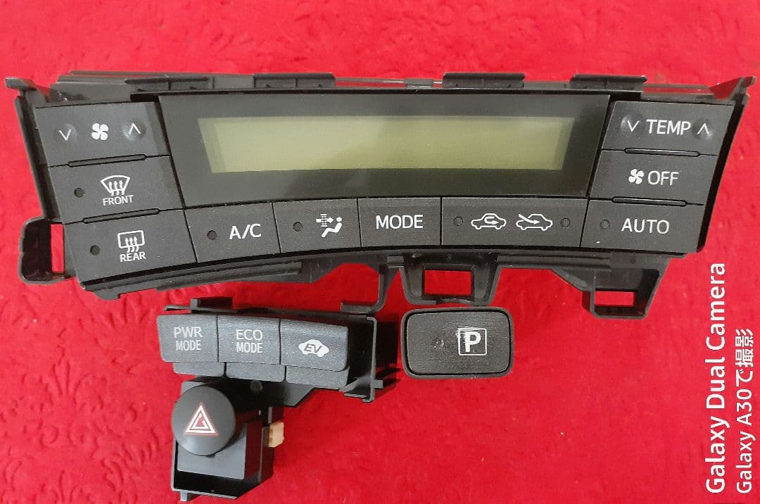 ZVW30 プリウス30 エアコンパネル シフトスイッチ led 打替品 本体