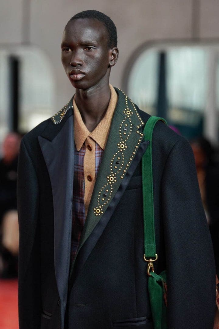 【元旦限定価格】KOLOR(カラー)24AW スタッズウールジャケット グレー