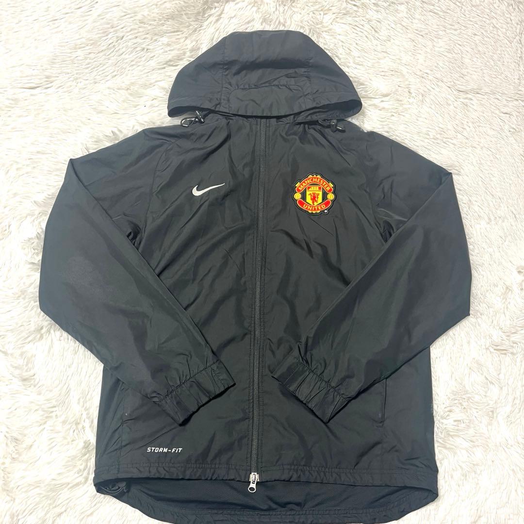 り*る様 ナイキ マンチェスターユナイテッド レインジャケット　メンズMサイズ