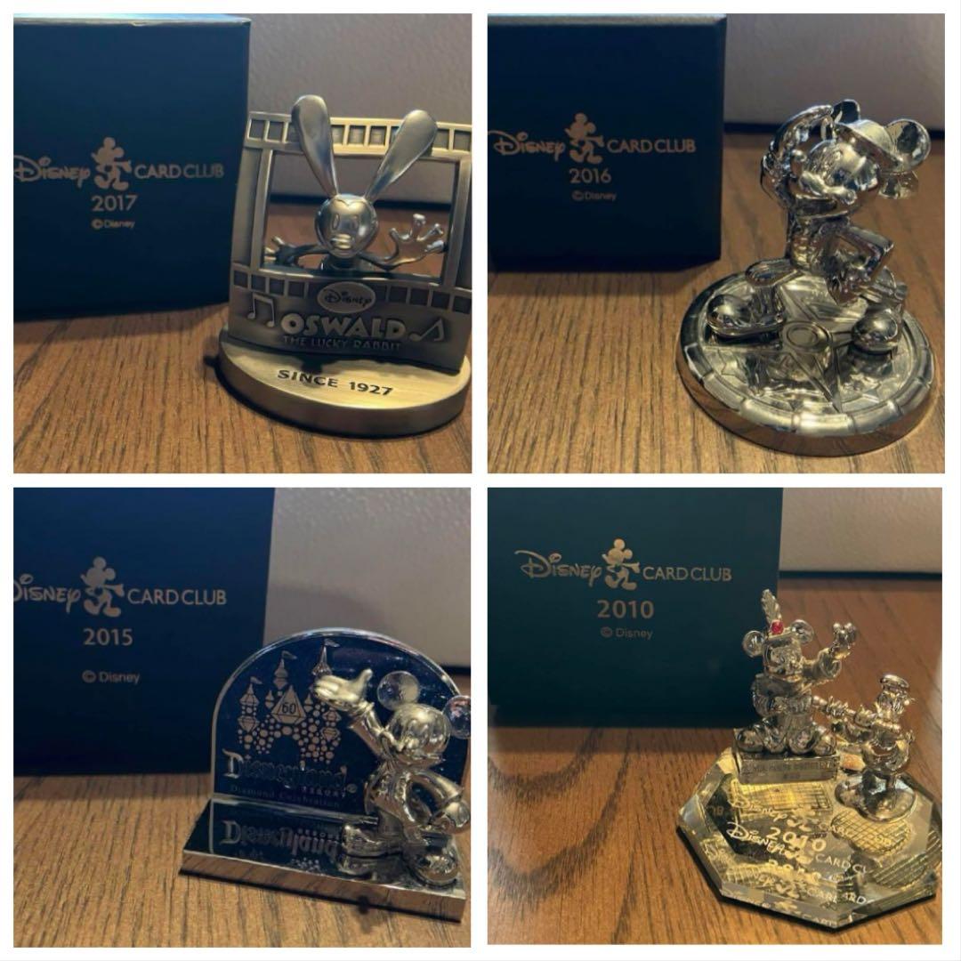 Disney JCBカードクラブ ペーパーウェイト 2010 15 16 17