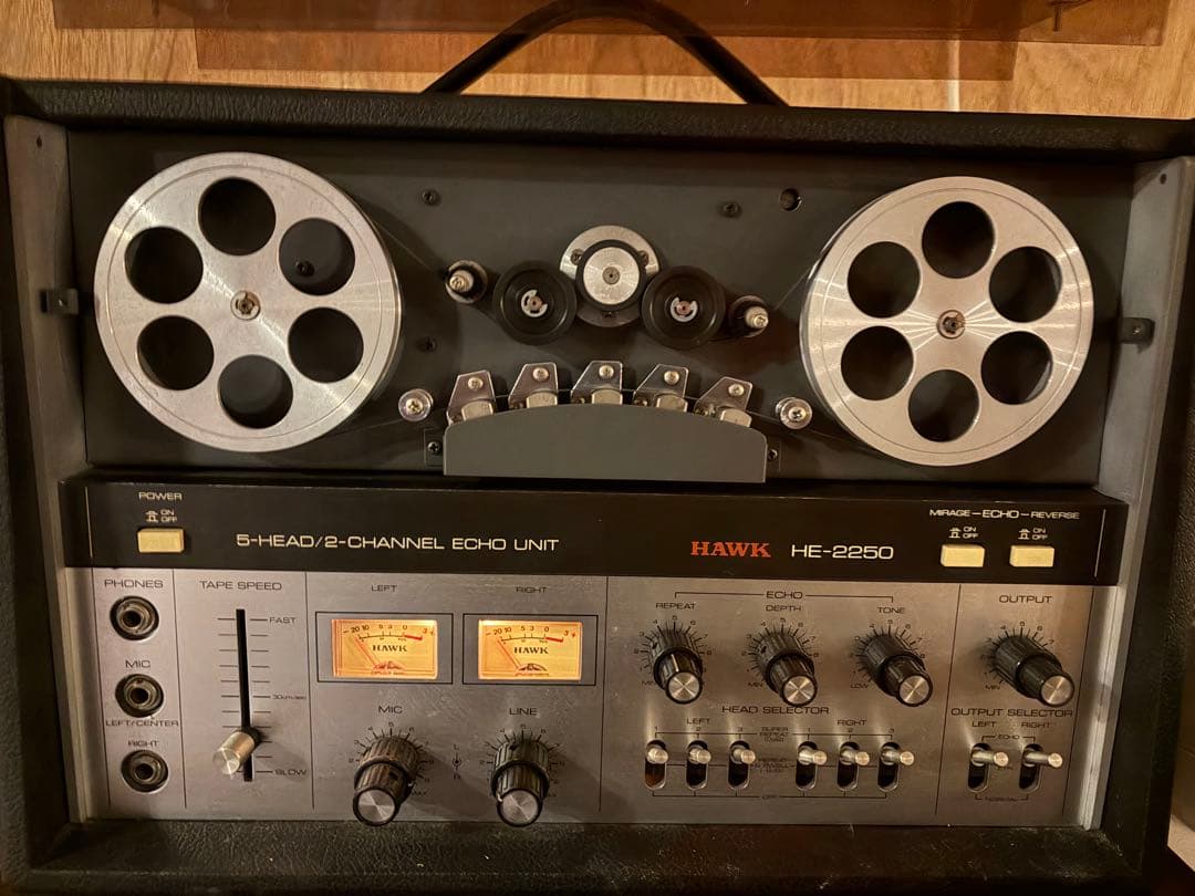 HAWK HE-2250 ステレオ　テープエコー